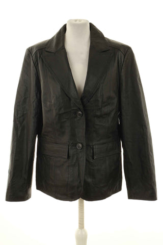 Żakiet czarny 100% skóra