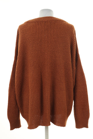 Sweter brązowy