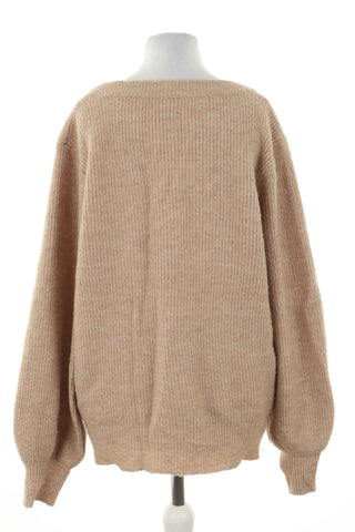 Sweter beżowa 26% wełna