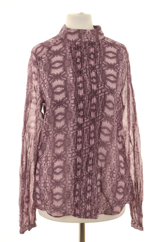 Bluzka wzorek 100% jedwab