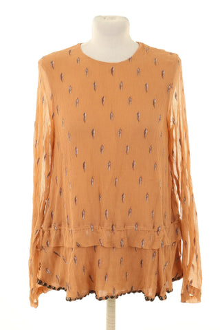 Bluzka wzorek 95% jedwab