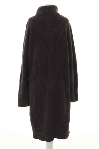 Sukienka grafitowa 15% wełna