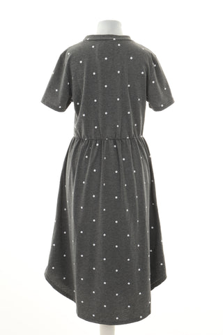 Sukienka szara kropki