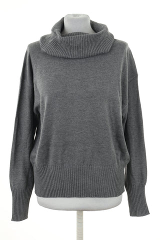 Sweter golf szary