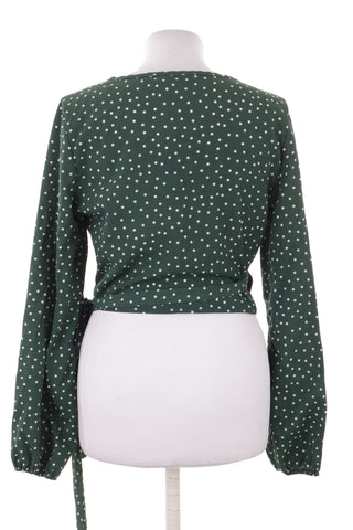 Polka-dot blouse