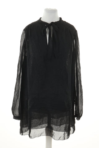 Bluzka czarna  100% jedwab