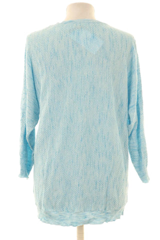 Sweter cienki niebieski