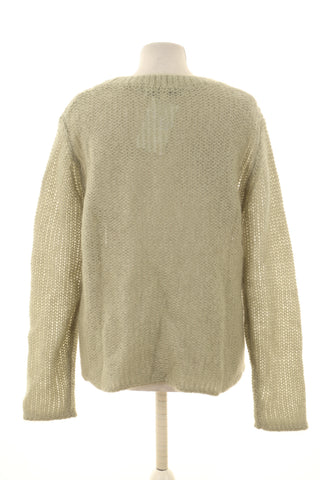 Pullover grün 48% Mohair, 17% Wolle