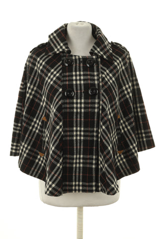 Poncho kratka 60% wełna