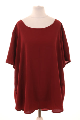 Bordeauxrote Bluse