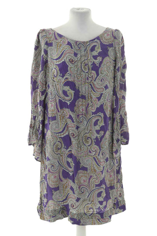 Sukienka wzorek 100% jedwab