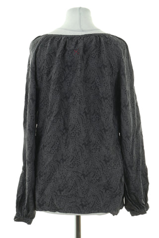 Bluzka wzorek 100% jedwab