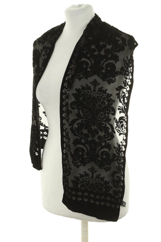 Szal wzorek 30% jedwab