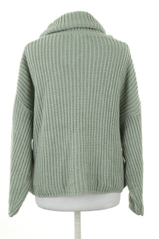 Sweter golf zielony