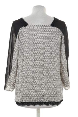 Bluzka wzorek jedwab