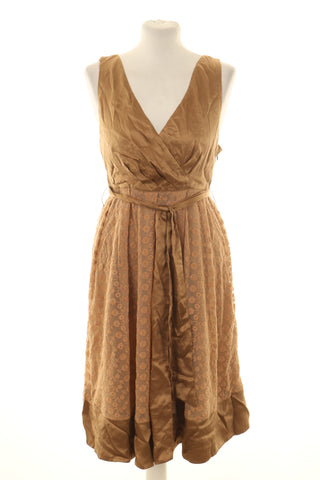 Sukienka wzorek jedwab,poliamid