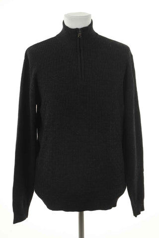 Sweter szary 50% wełna