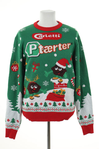 Sweter świąteczny zielony