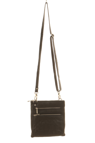 Torebka czarna skóra