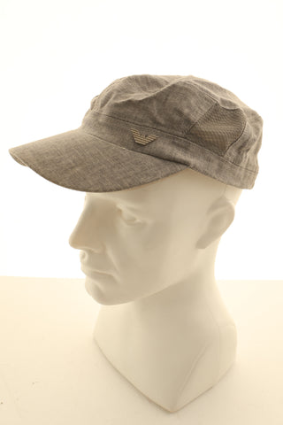 Czapka szara 40% len