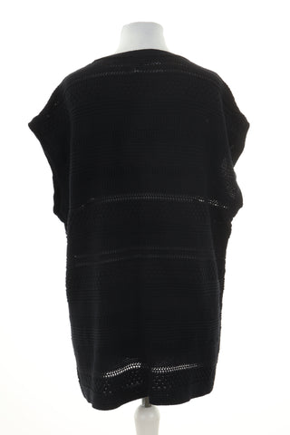 Kamizelka sweterkowa czarna