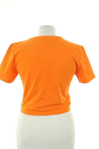 Orange blouse