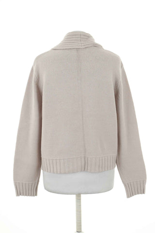 Sweter beżowy 46% wełna