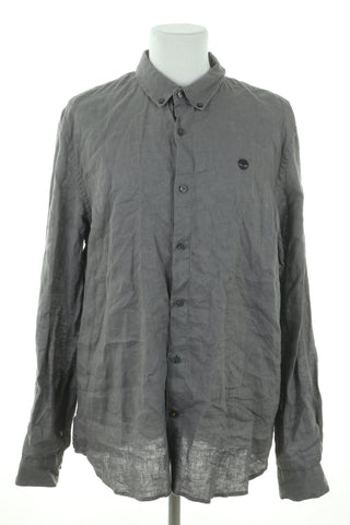 Koszula szara 100% len