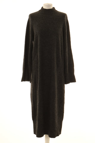 Sukienka szara 6%alpaca, 6%wełna