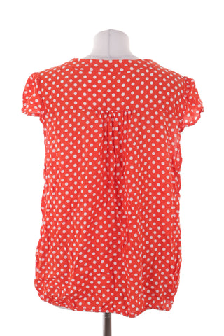 Gepunktete Bluse
