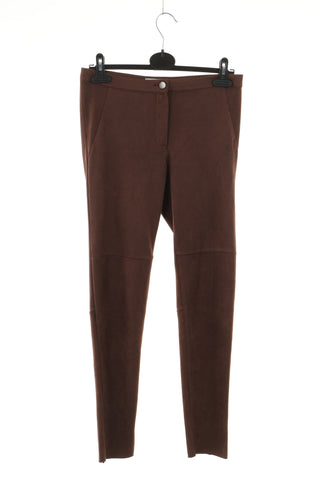 Spodnie brązowe a'la zamsz