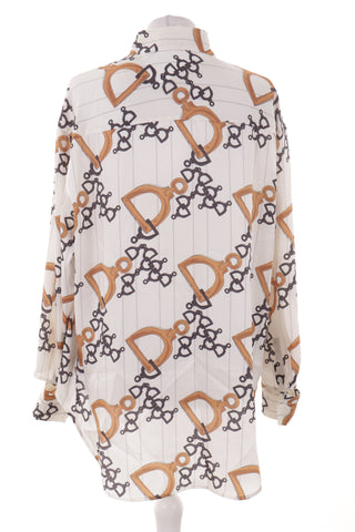 Patterned blouse