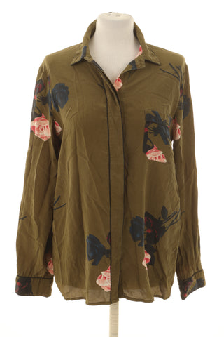 Bluzka kwiaty 100% jedwab