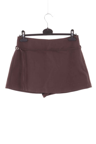 Braune Rock-Shorts
