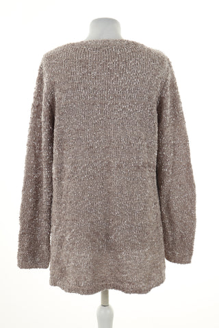 Sweter beżowy wzorek