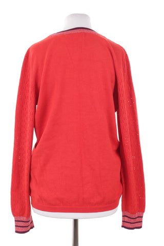 Sweter czerwony