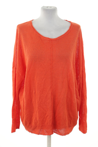 Sweter pomarańczowy