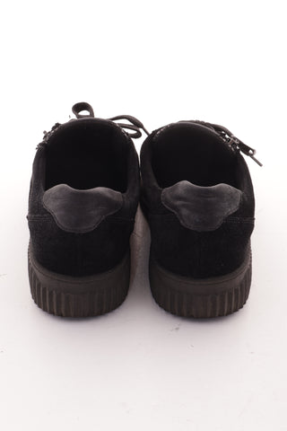 Buty czarne zamsz
