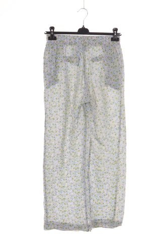 Flower-Print Pants