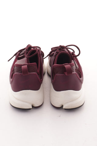 Buty bordowe