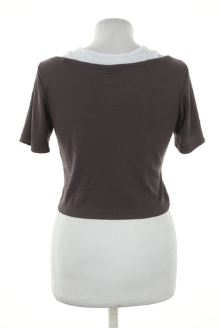 Koszulka biało-szara