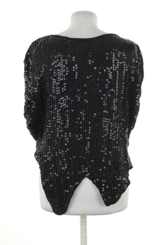 Bluzka czarna cekiny