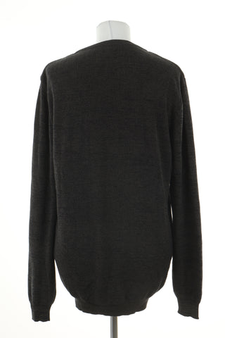 Sweter grafitowy