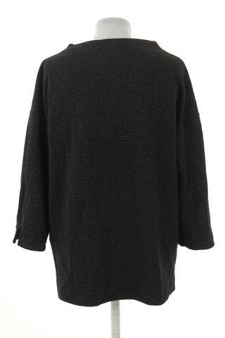 Bluzka czarna błyszczaca