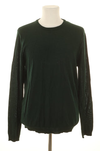 Sweter zielony 100% wełna