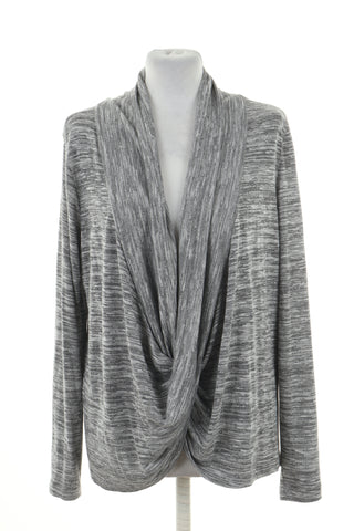 Bluzka szara melanż