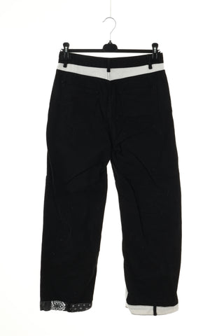 Spodnie jeans wzorek