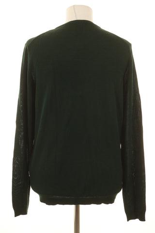 Green sweater 100% wool