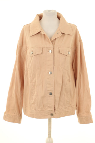 Kurtka beżowa jeans