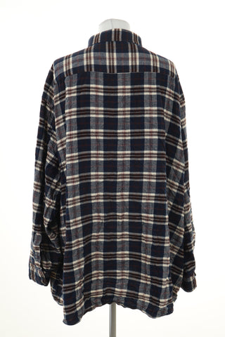 Koszula granatowa kratka